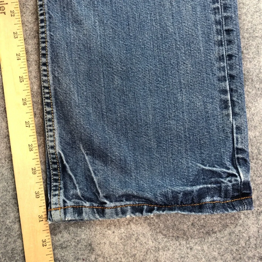 Tommy Bahama Mens Jeans 35x32 Straight Leg Blue Medium Wash Mid Rise Denim